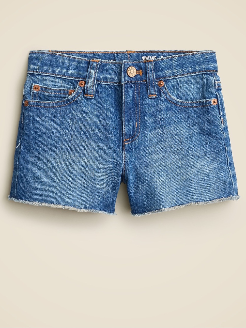 J.Crew Crewcuts Girls’ Distressed Denim Short in Waterfall Wash Size 6